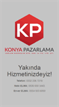 Mobile Screenshot of konyapazarlama.com